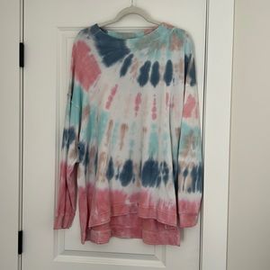 American Eagle Sweatshirt Tie Dye size large